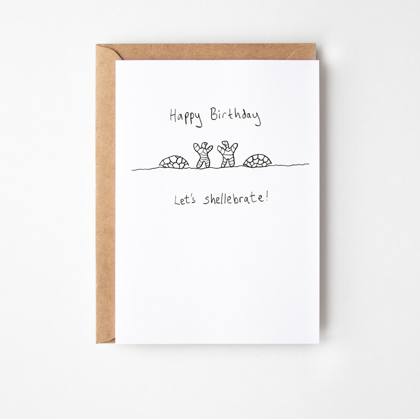 Tortoise Shellebrate Birthday Card