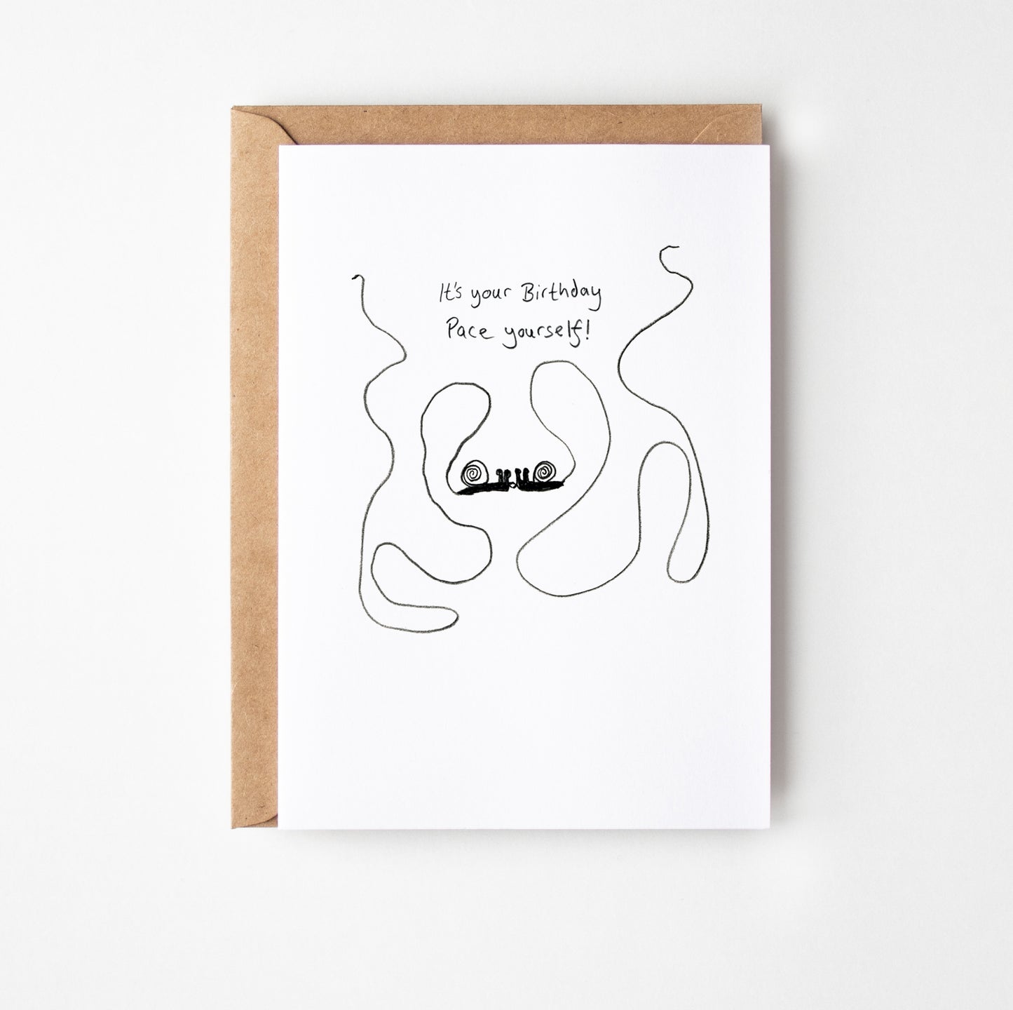 Pace Yourself Birthday Card