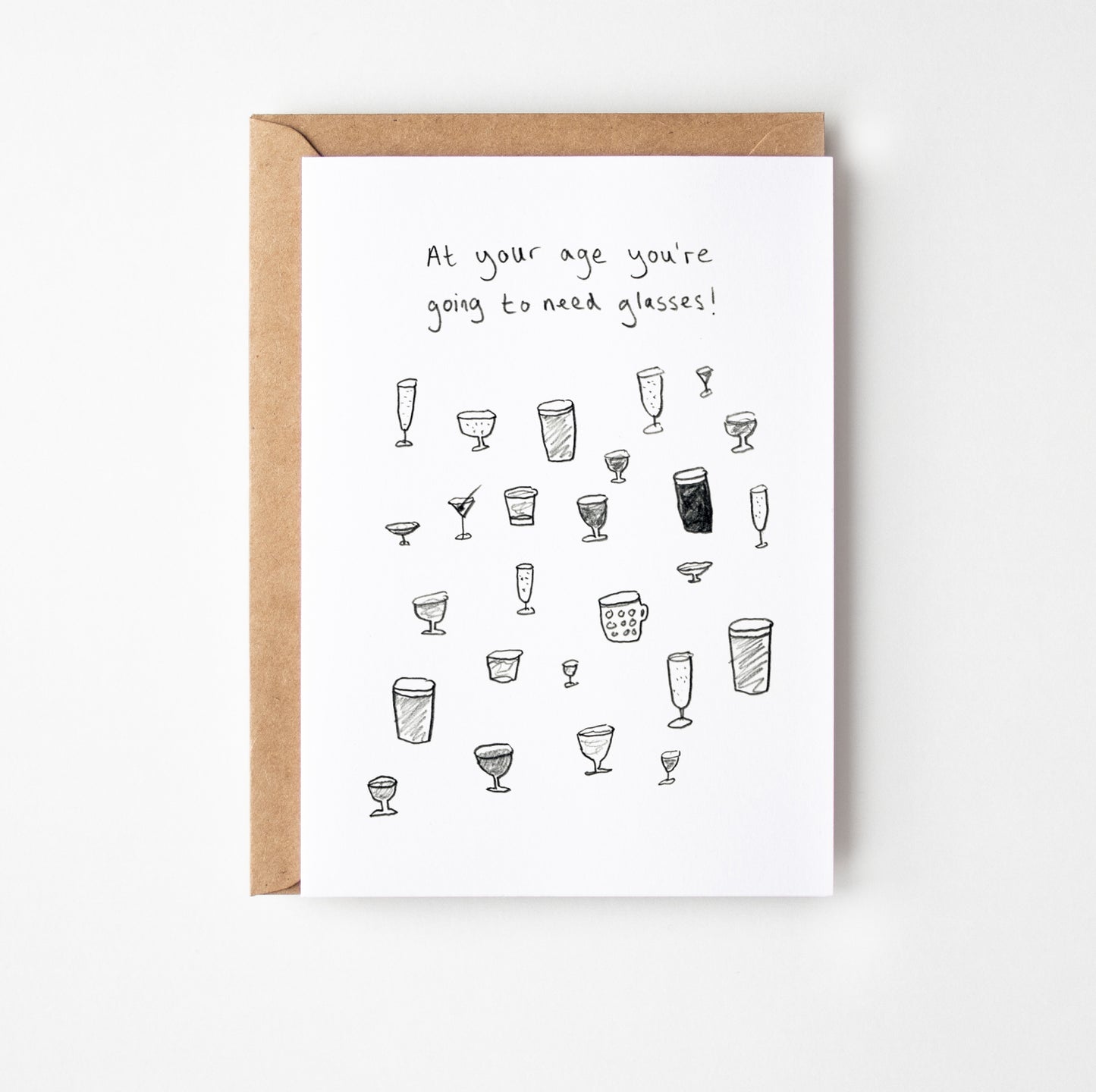 Glasses Birthday Card