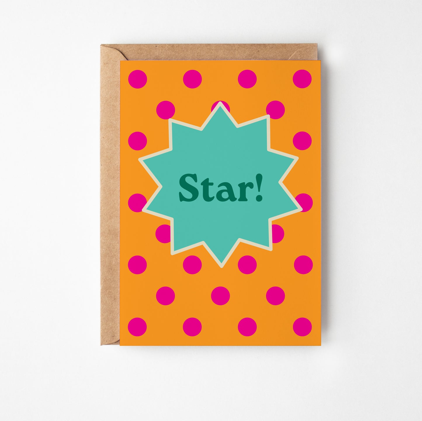 Star Greetings Card