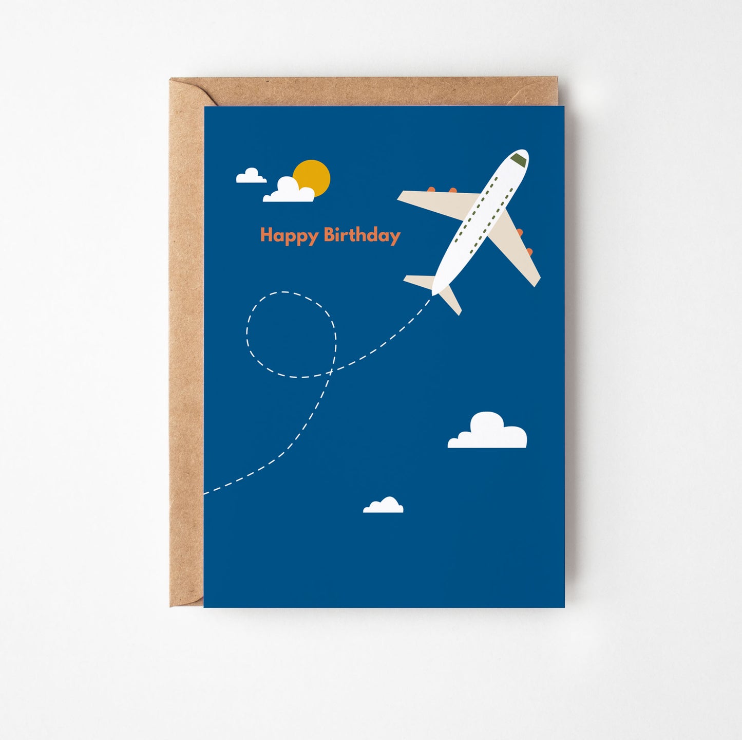 Aeroplane Birthday Card