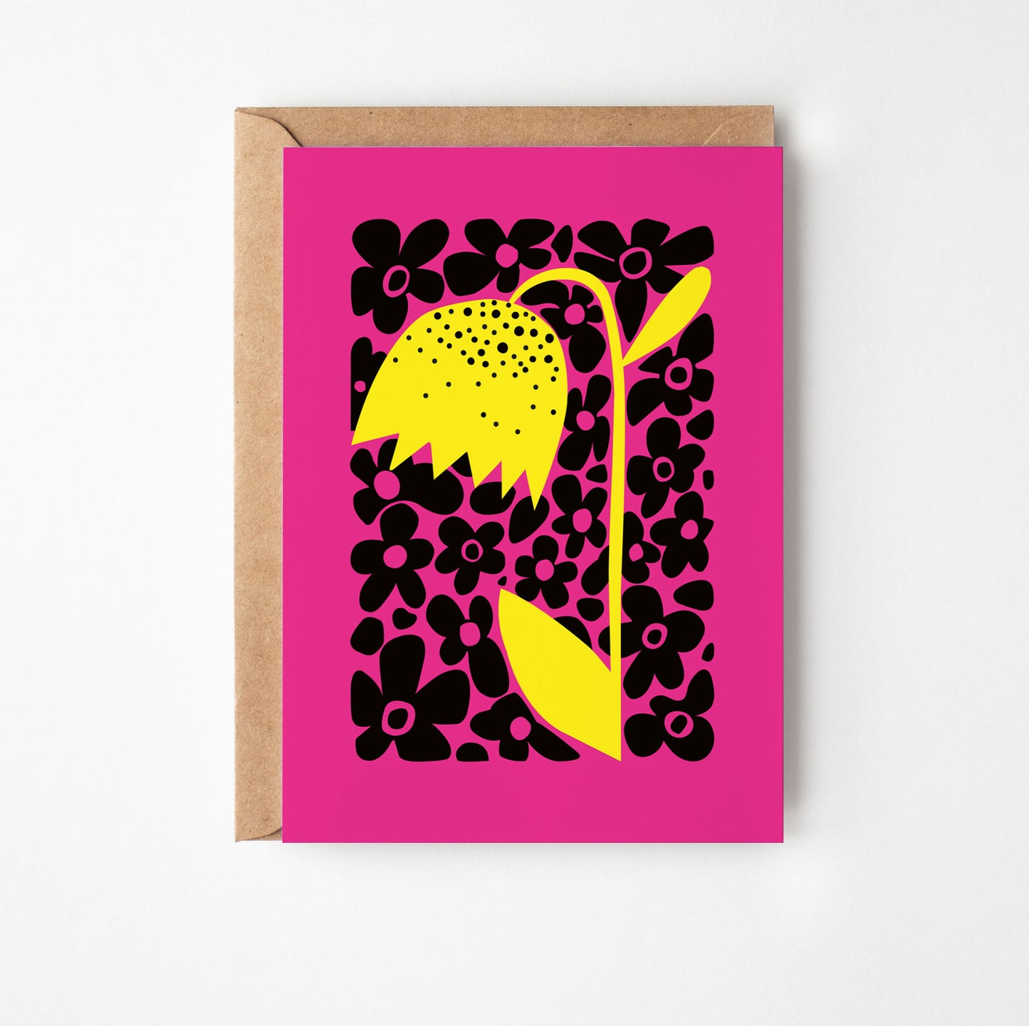 Fritillaria Greetings Card