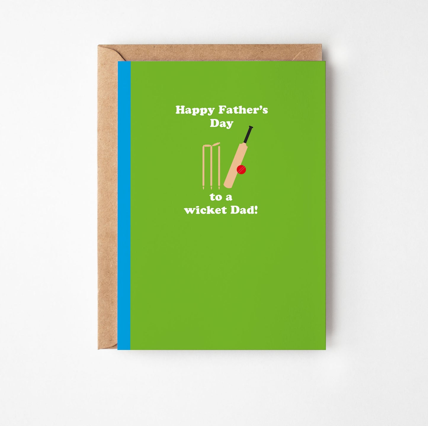 Father's Day Cricket Card