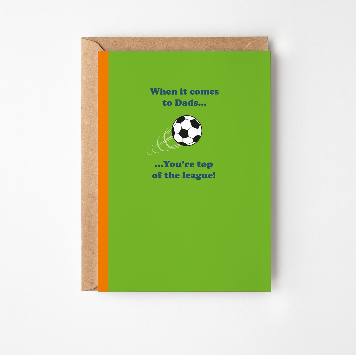 Father's Day Football Greetings Card
