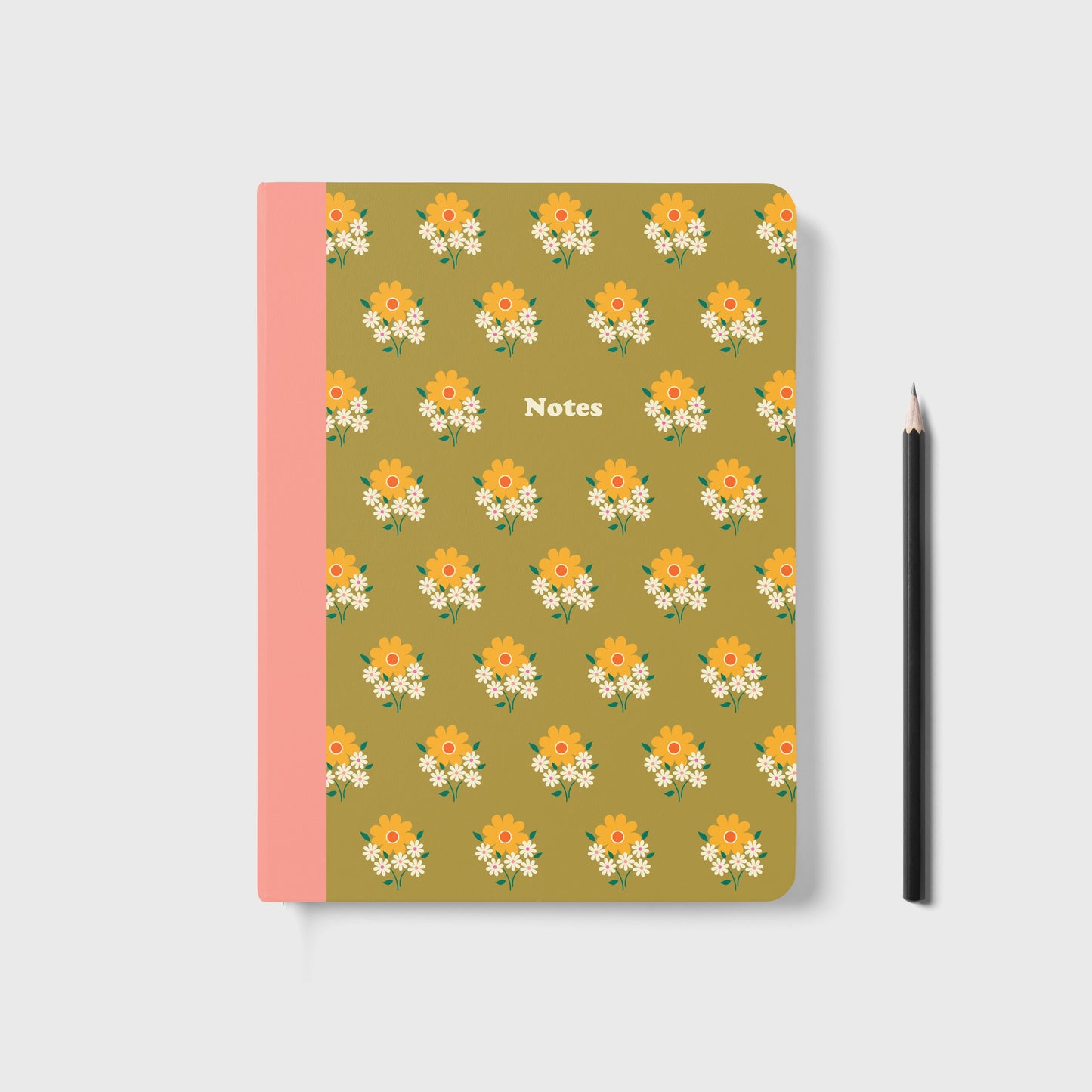 Floral Posey A5 Notebook