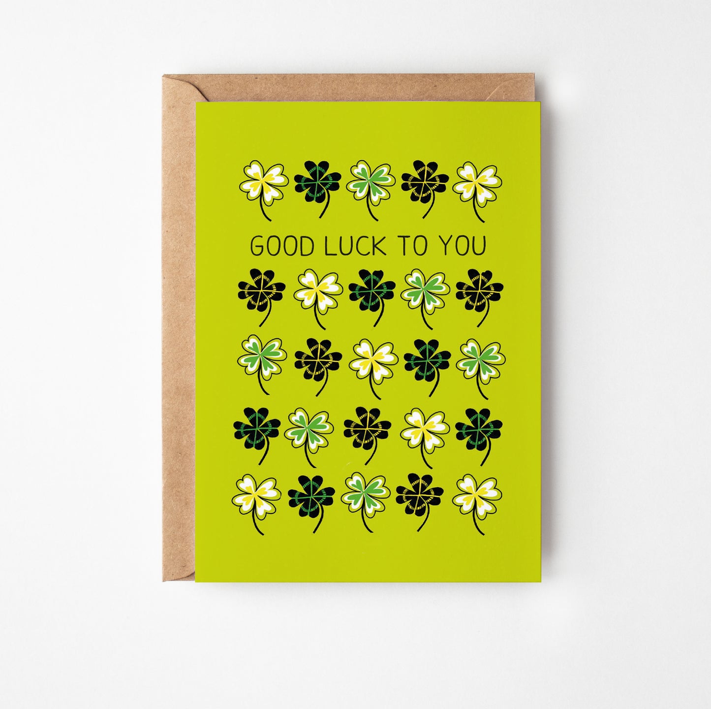 Good Luck To You Greetings Card