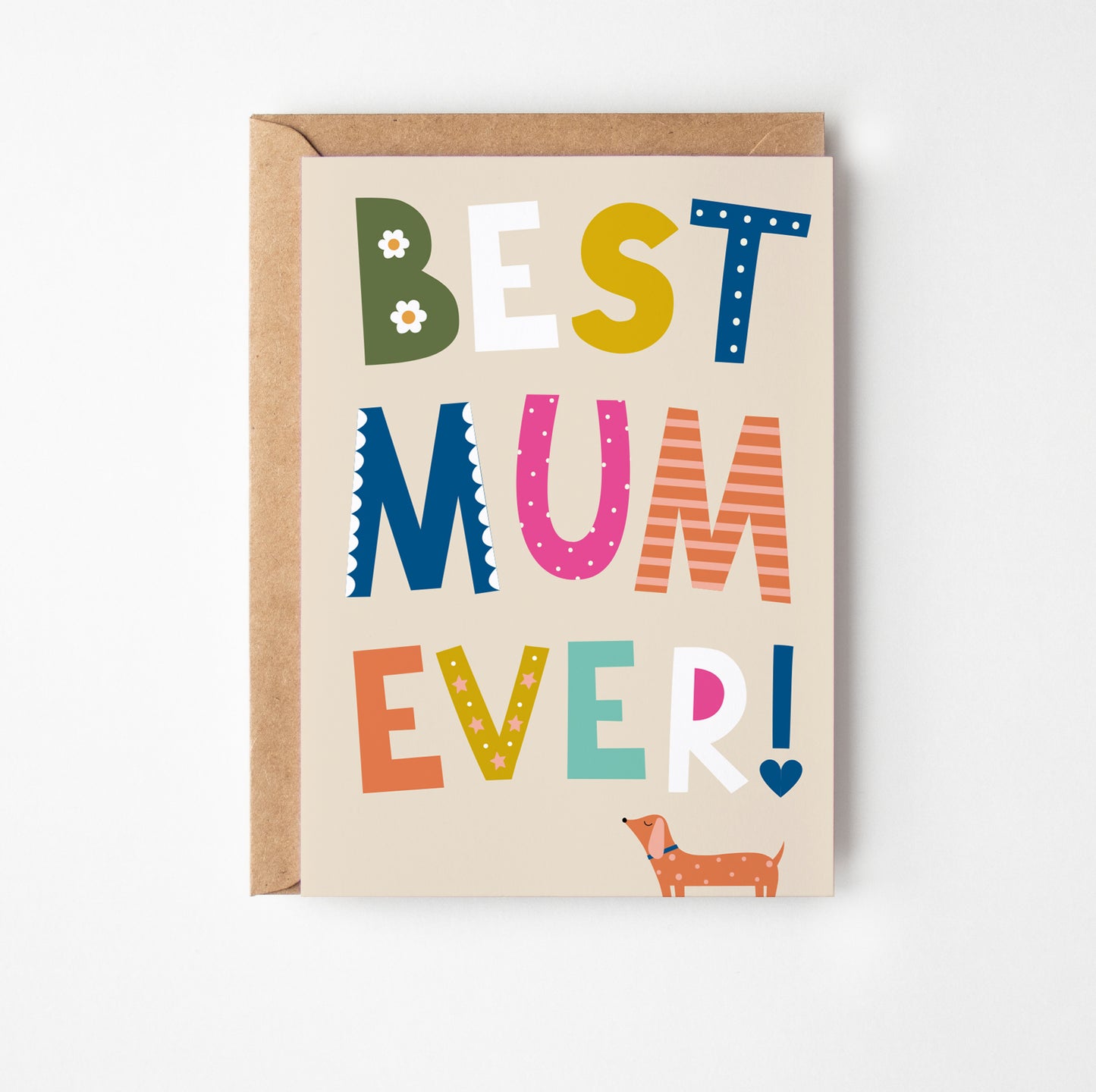 Best Mum Greetings Card