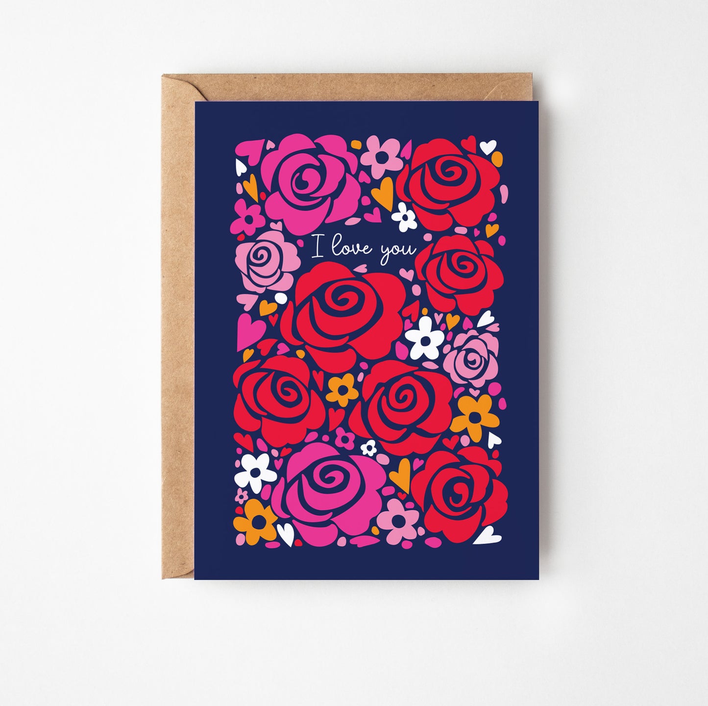 I Love You Valentine's Day Card