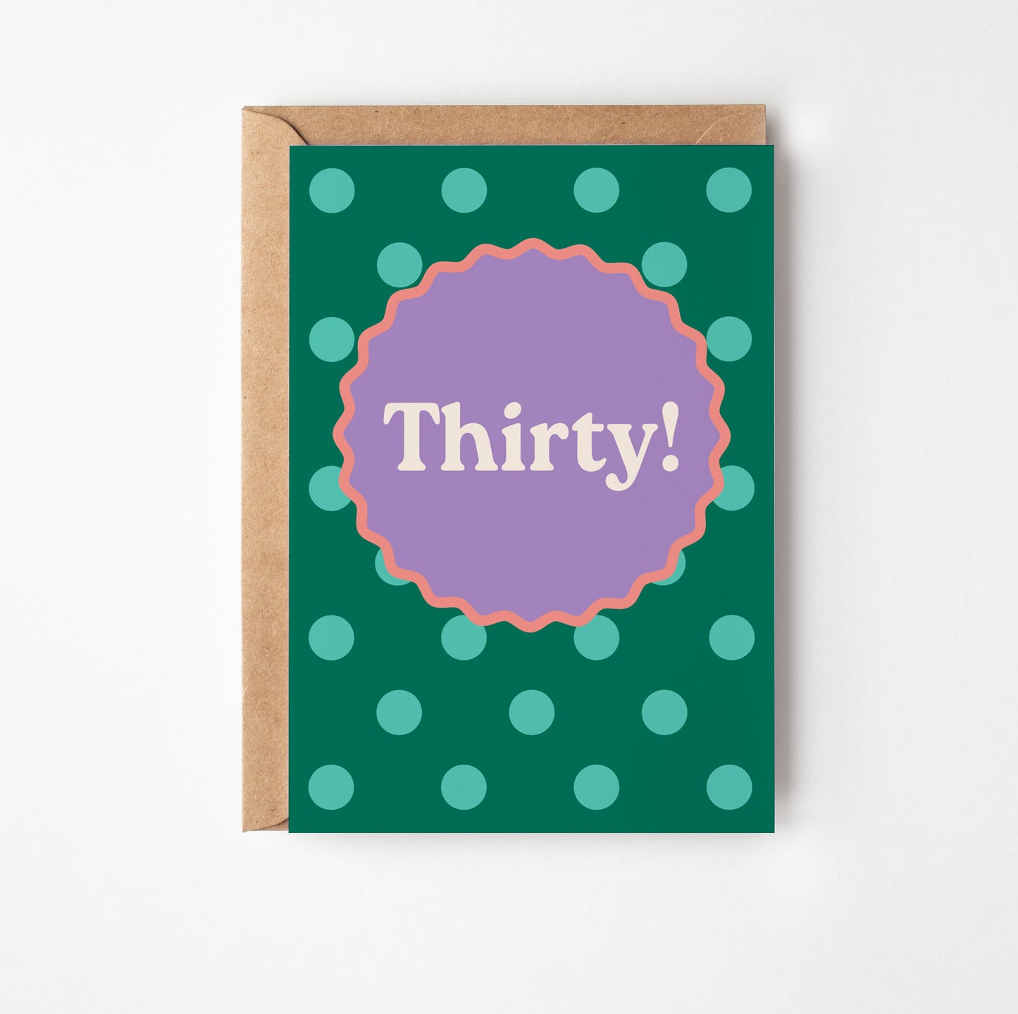 Thirtieth Birthday Greetings Card