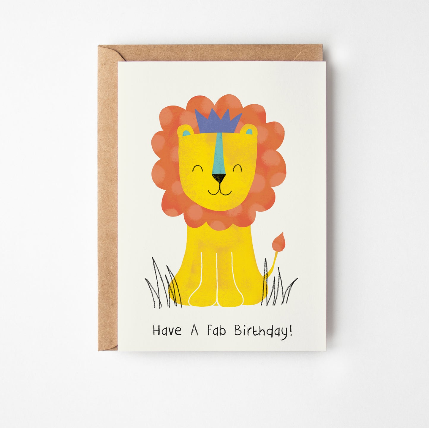 Lion Birthday Card