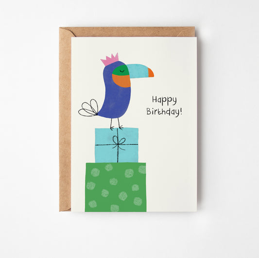 Toucan Birthday Card