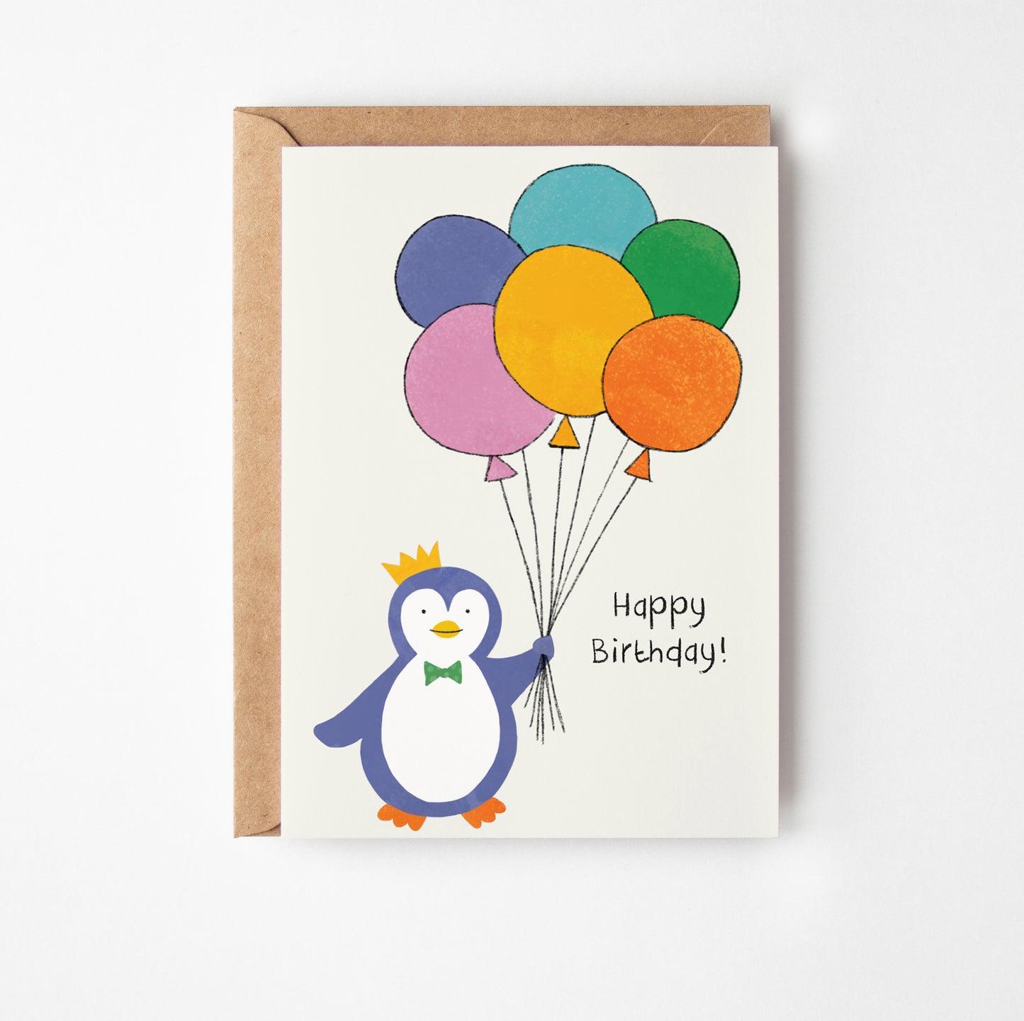 Penguin Birthday Card
