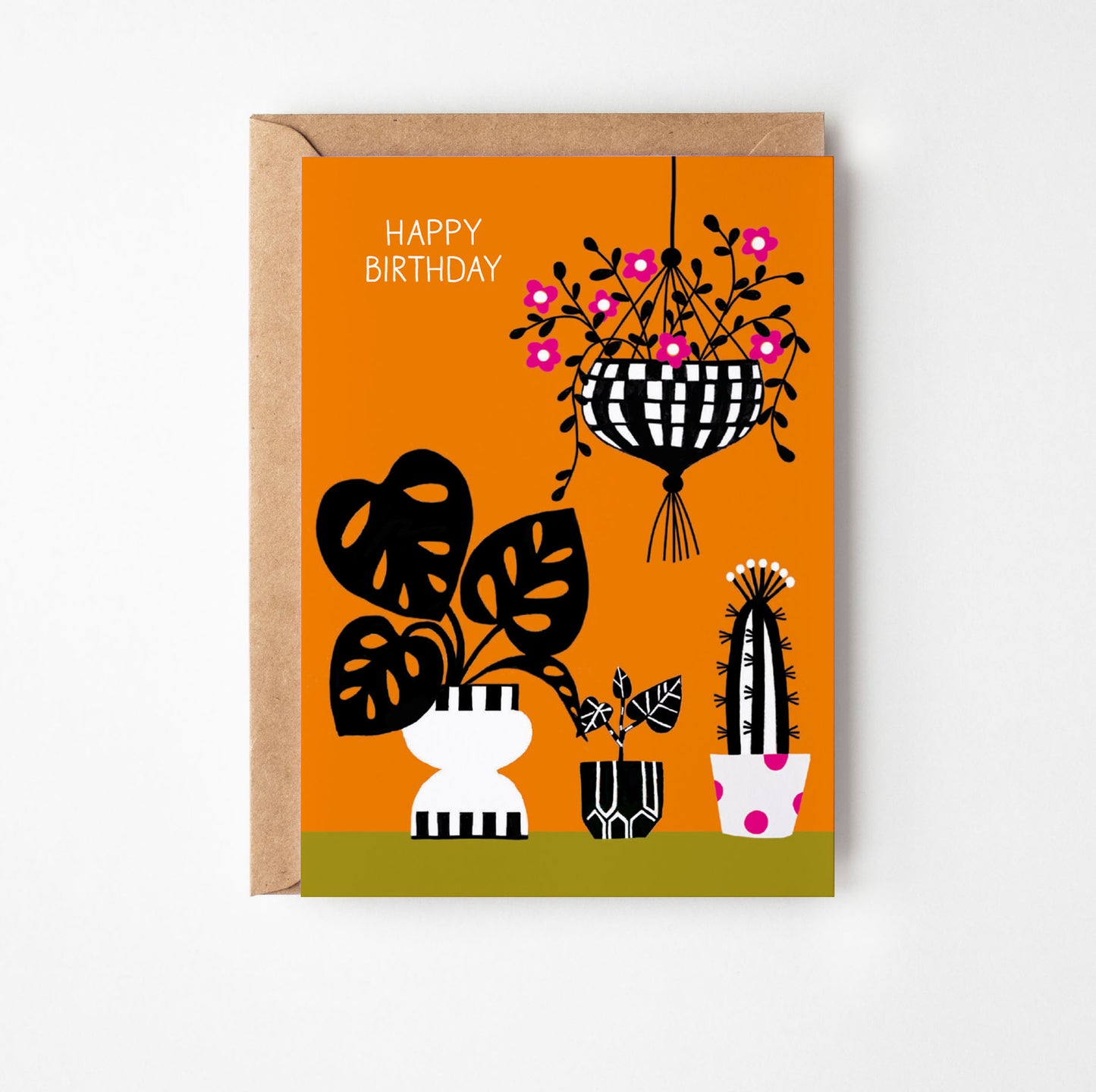 Plants Birthday Card