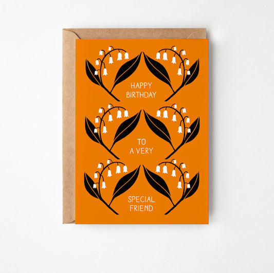 Special Friend Birthday Card