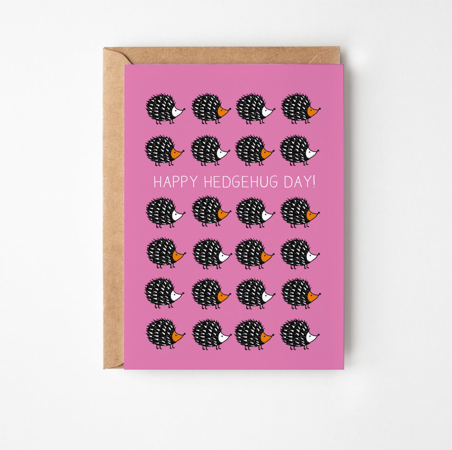 Hedgehog Birthday Card