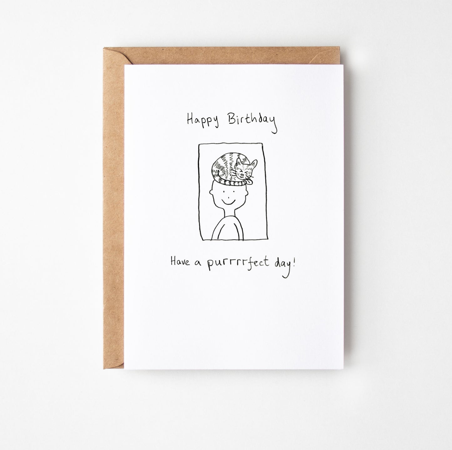 Purrrrfect Day Birthday Card
