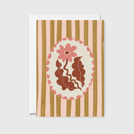Flower Greetings Card