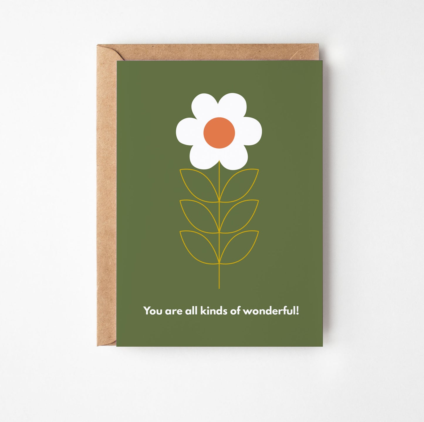 You Are All Kinds Of Wonderful Greetings Card