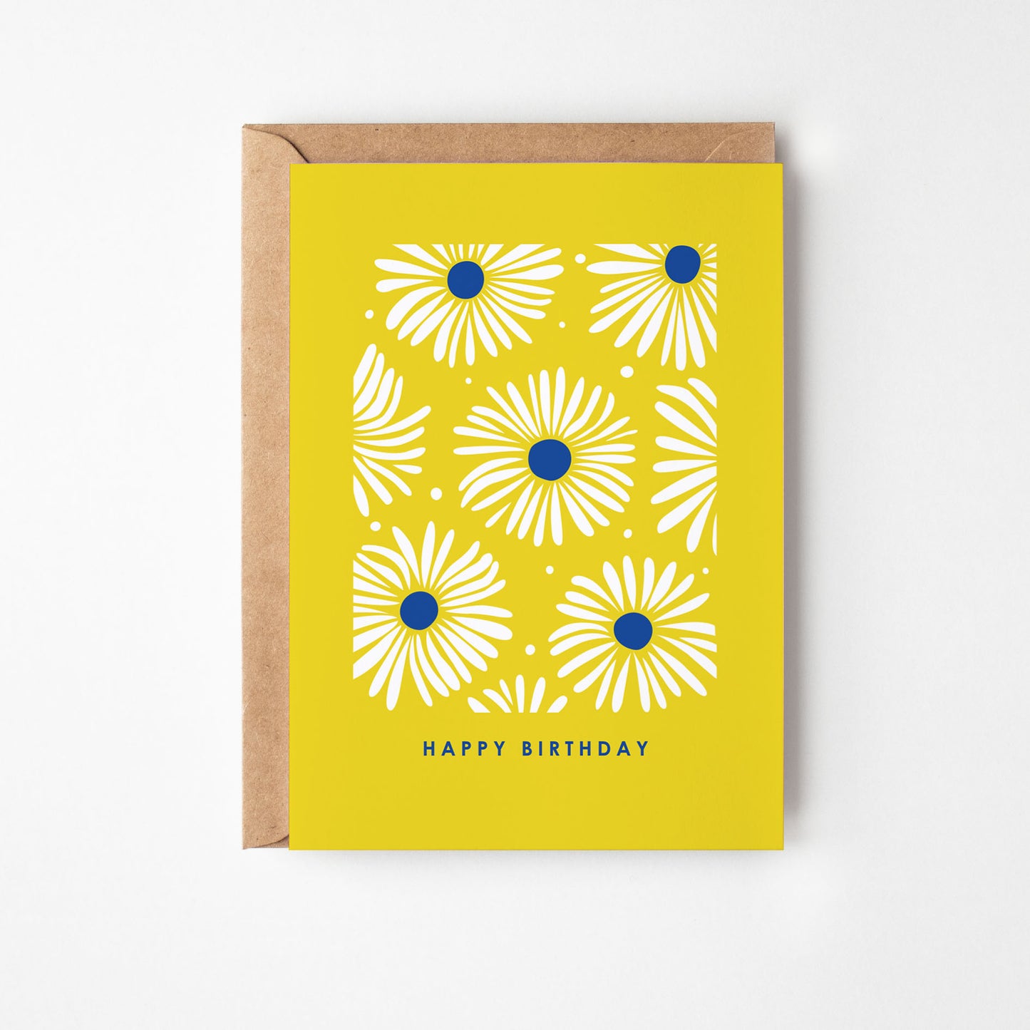 Daisy Floral Greetings Card