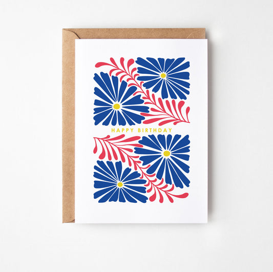 Gerbera Greetings Card