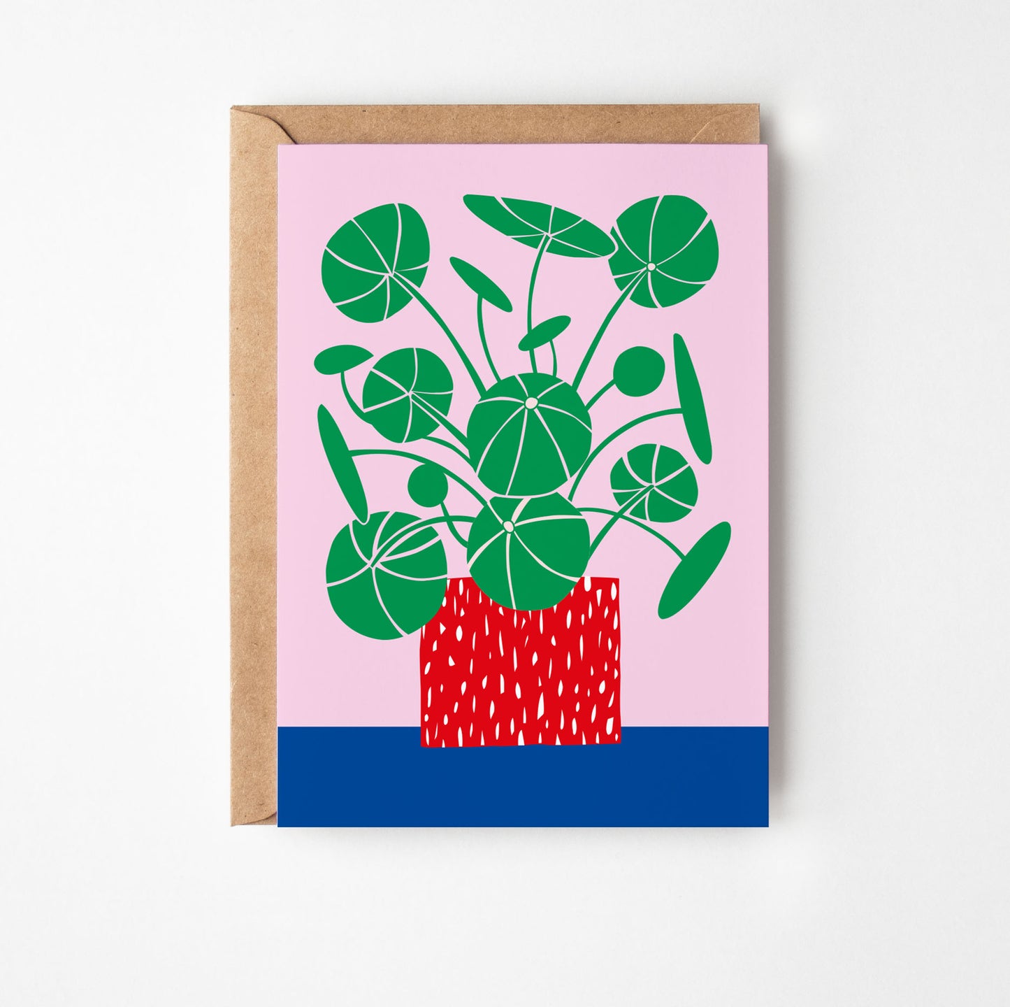 Money Plant Greetings Card