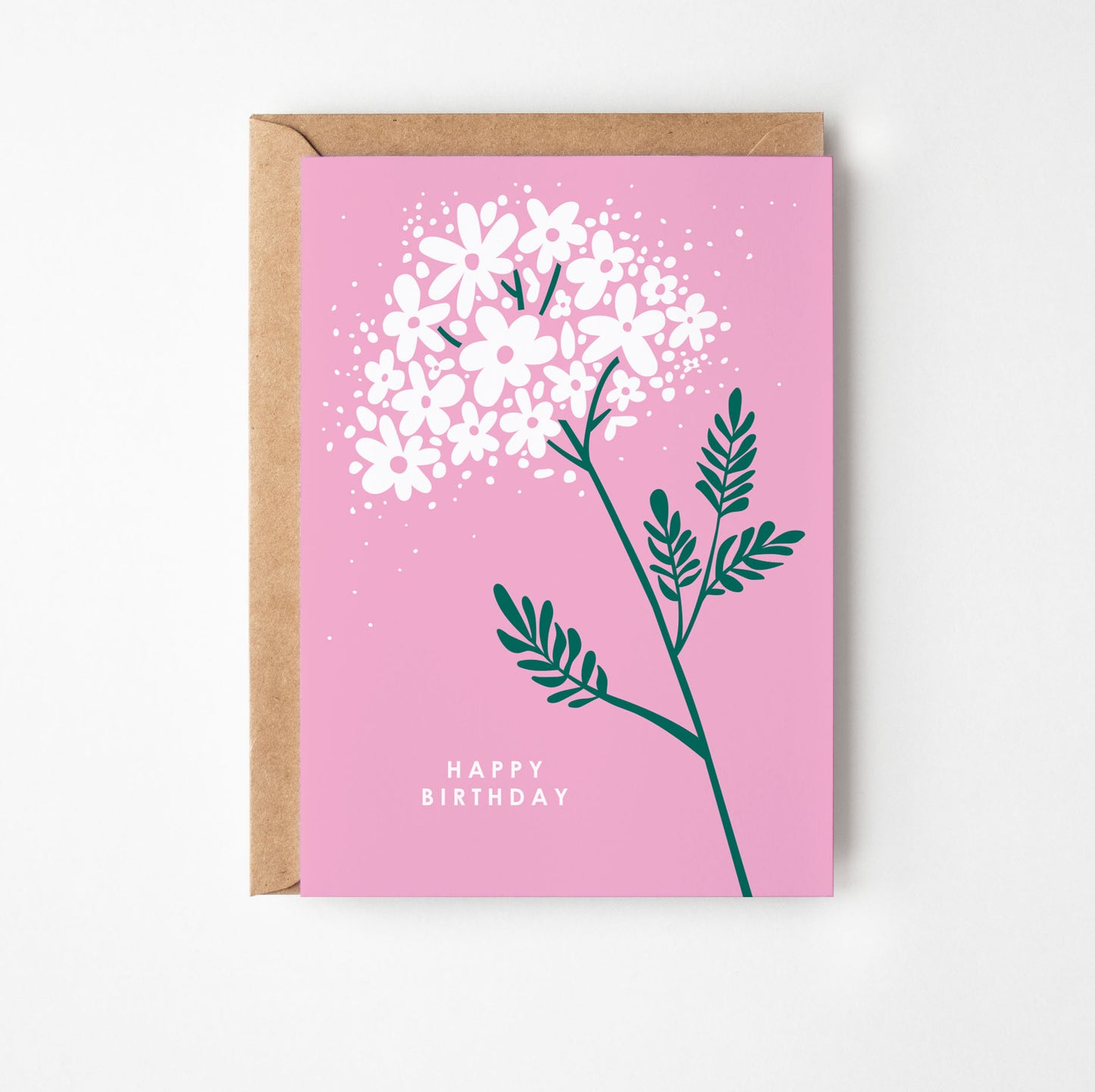 Cow Parsley Birthday Card