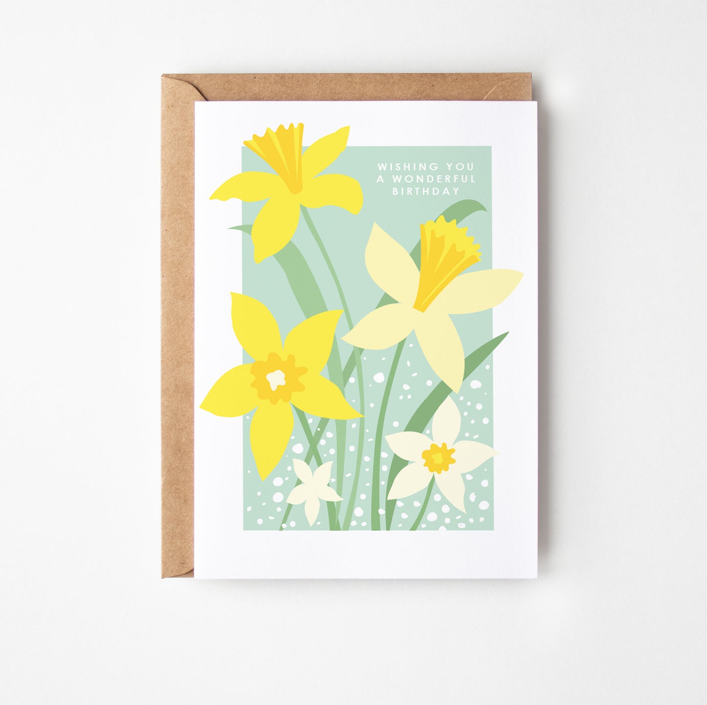 Daffodils Greetings Card