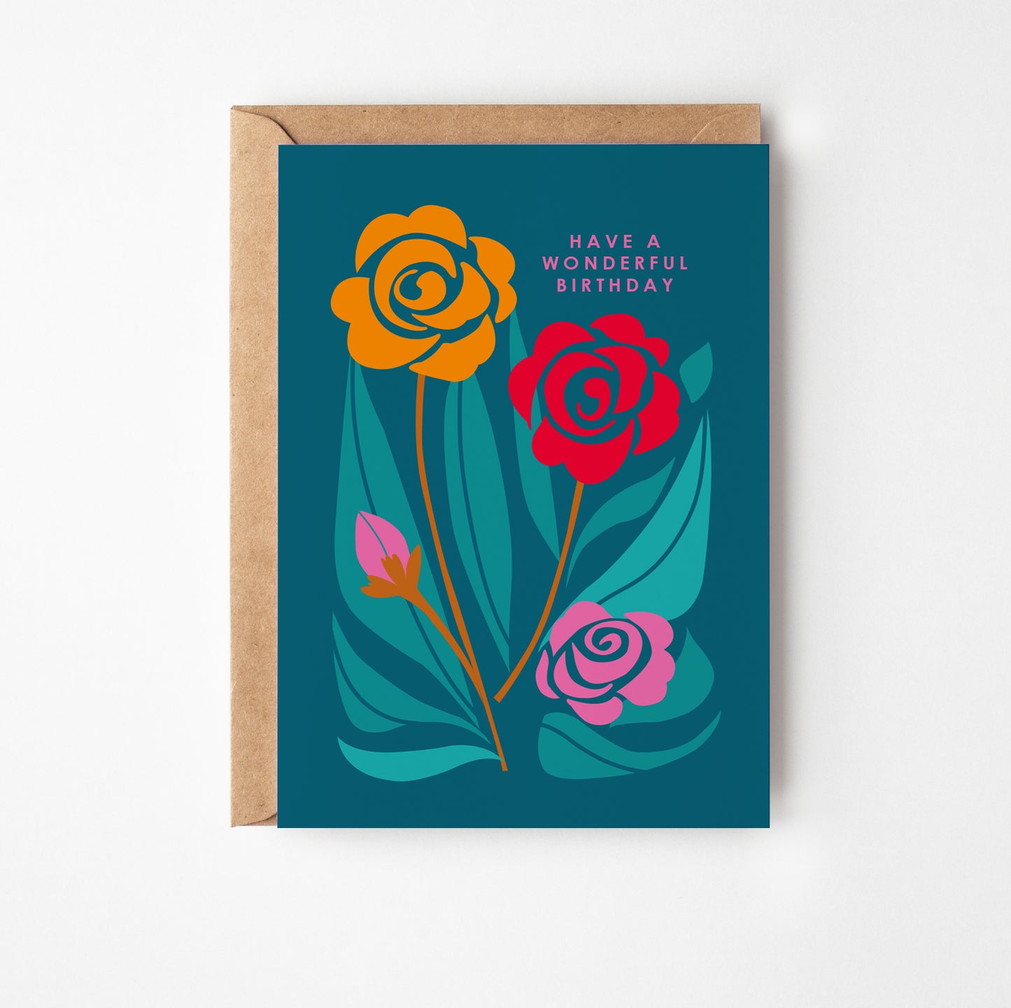 Rose Garden Greetings Card