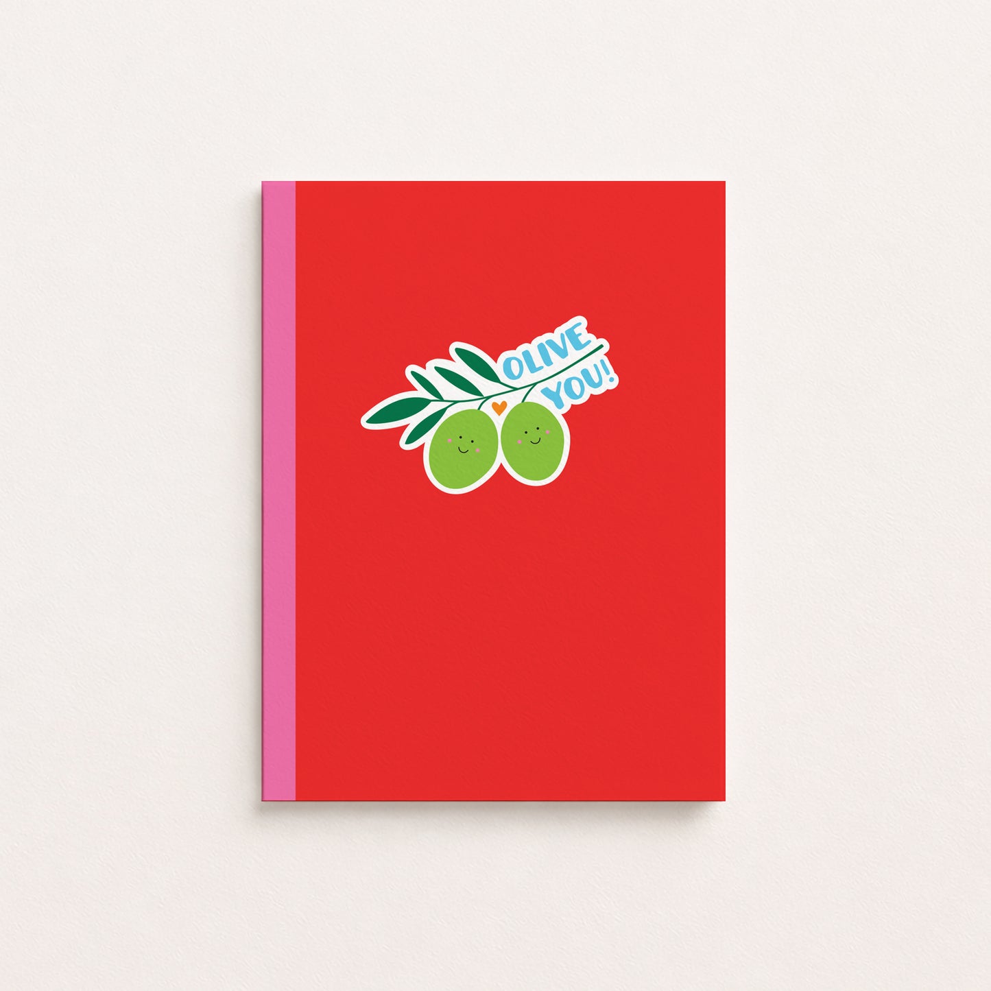 Olive You Greetings Card