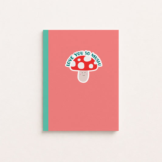 Love You So Mush Greetings Card