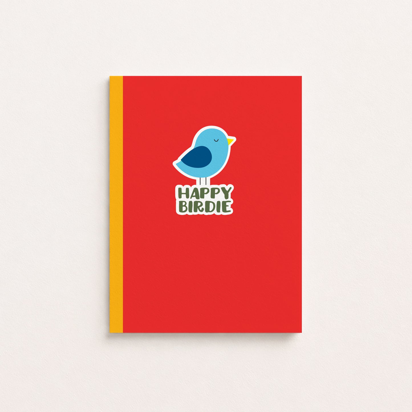 Happy Birdie Birthday Card