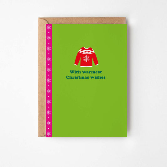 Christmas Jumper Greetings Card