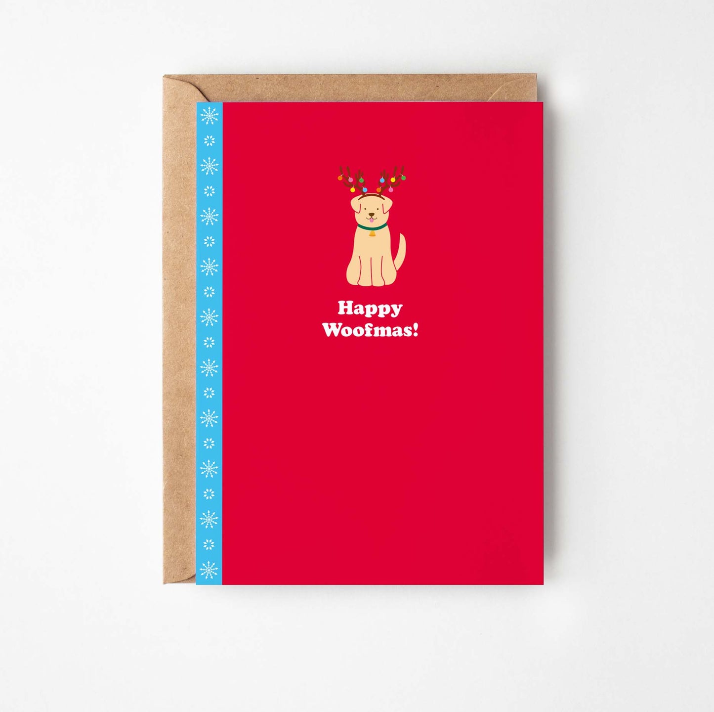 Happy Woofmas Greetings Card