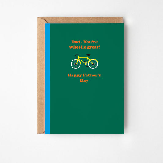 Father's Day Cyclist Card