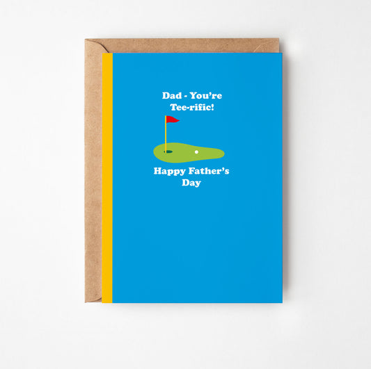 Father's Day Golf Card