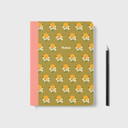 Floral Posey A5 Notebook
