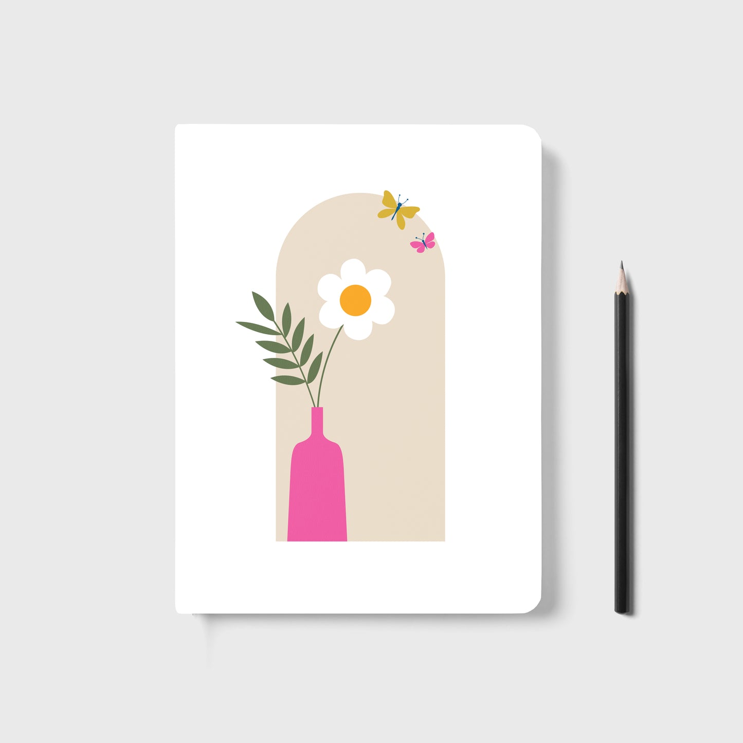 Vase A5 Notebook