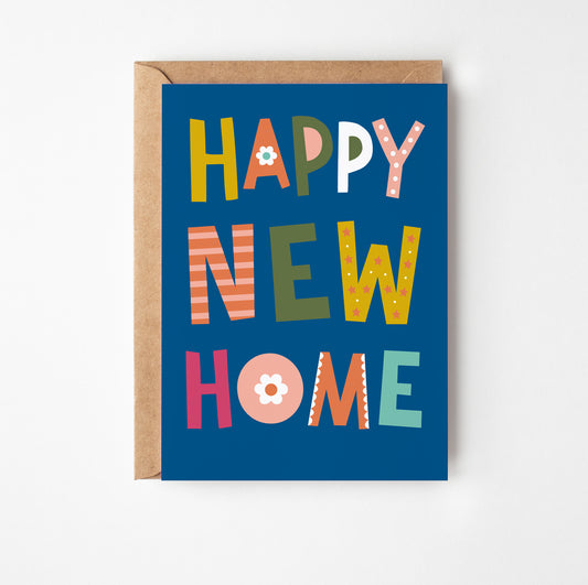 Happy New Home Greetings Card