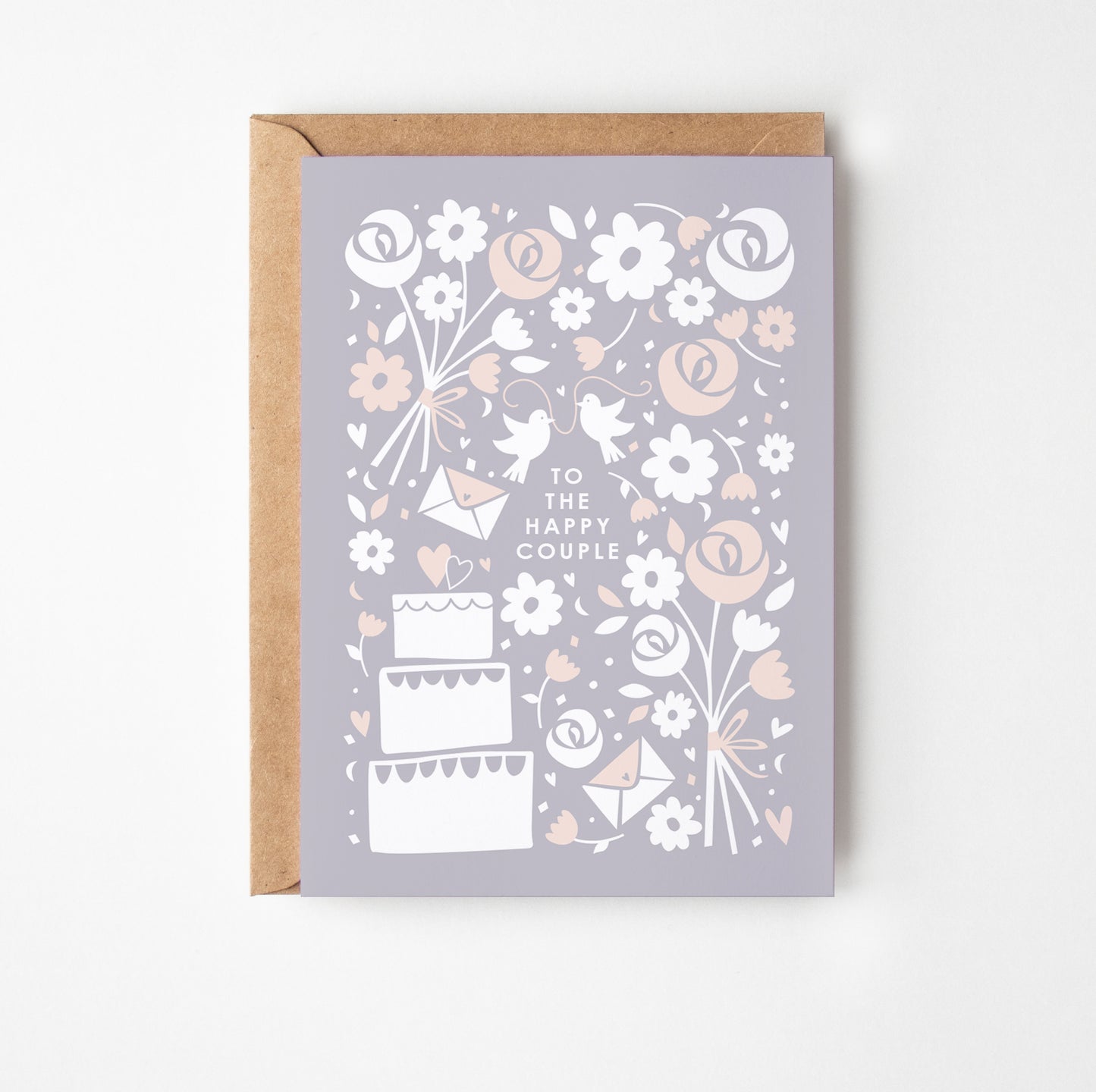 Pretty Wedding Greetings Card
