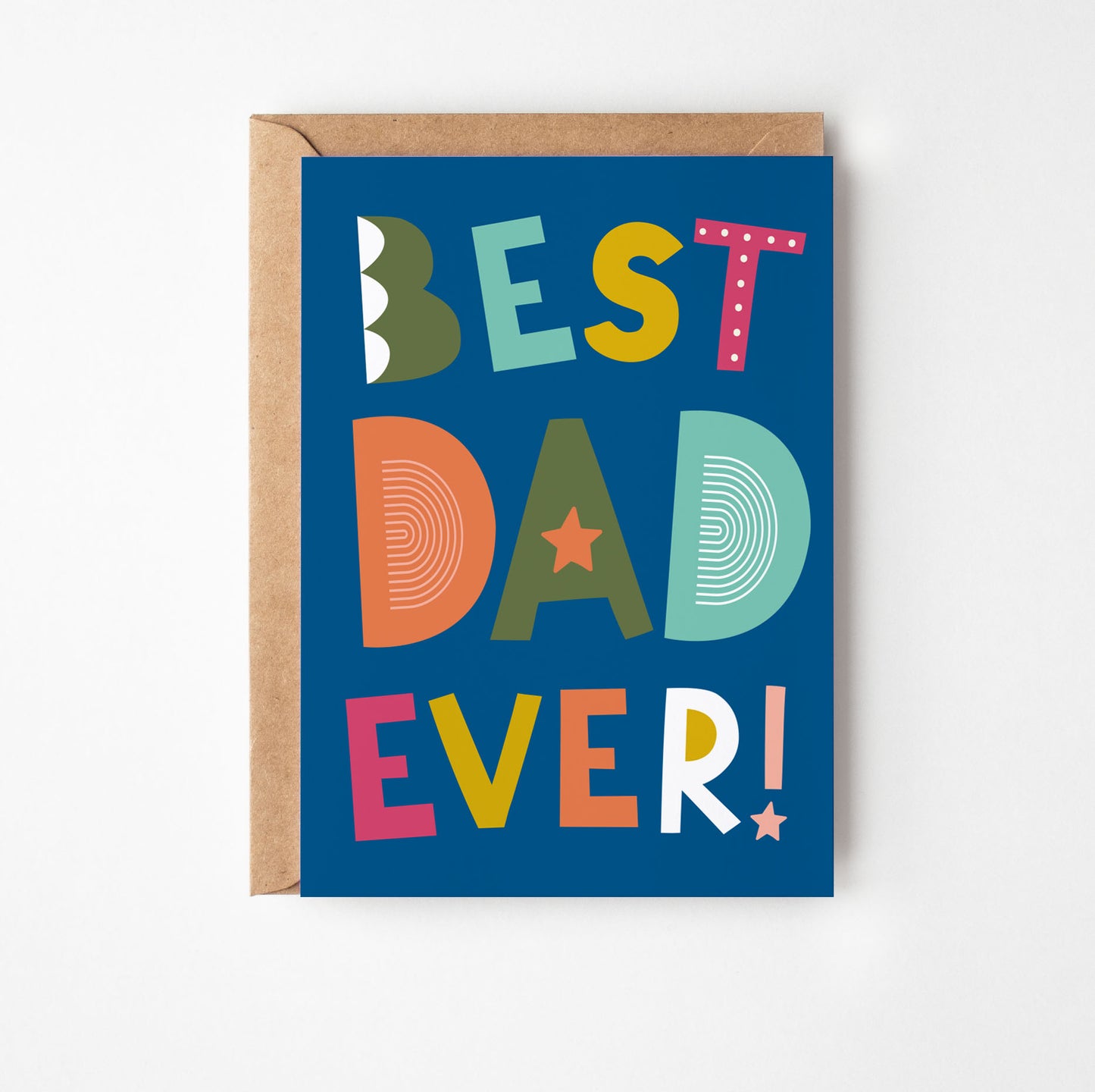 Best Dad Greetings Card