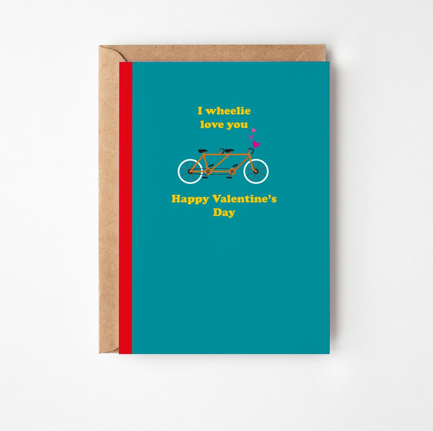 Wheelie Love You Valentine's Day Card