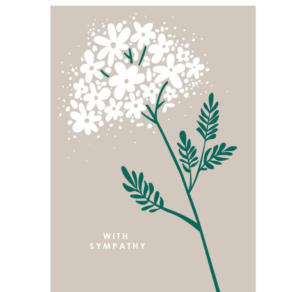 OSG008 Secret Garden Sympathy Cow Parsley